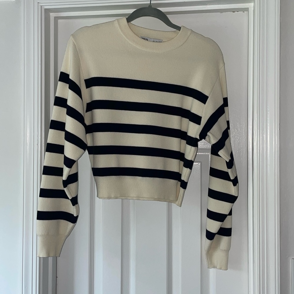 Zara cropped sweater
